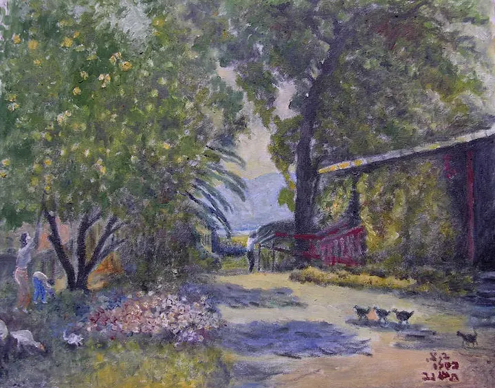 צבעי שמן – יצירה 38